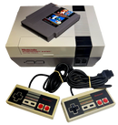 NES Nintendo Console + 2 Controller PAL With Super Mario Bros Fully Recapped
