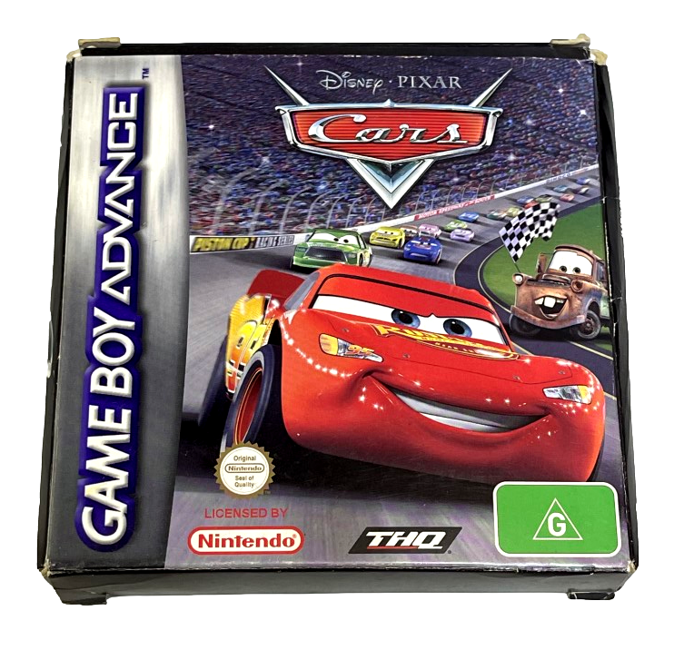 Disney Pixar Cars Nintendo Gameboy Advance GBA Boxed (Preow