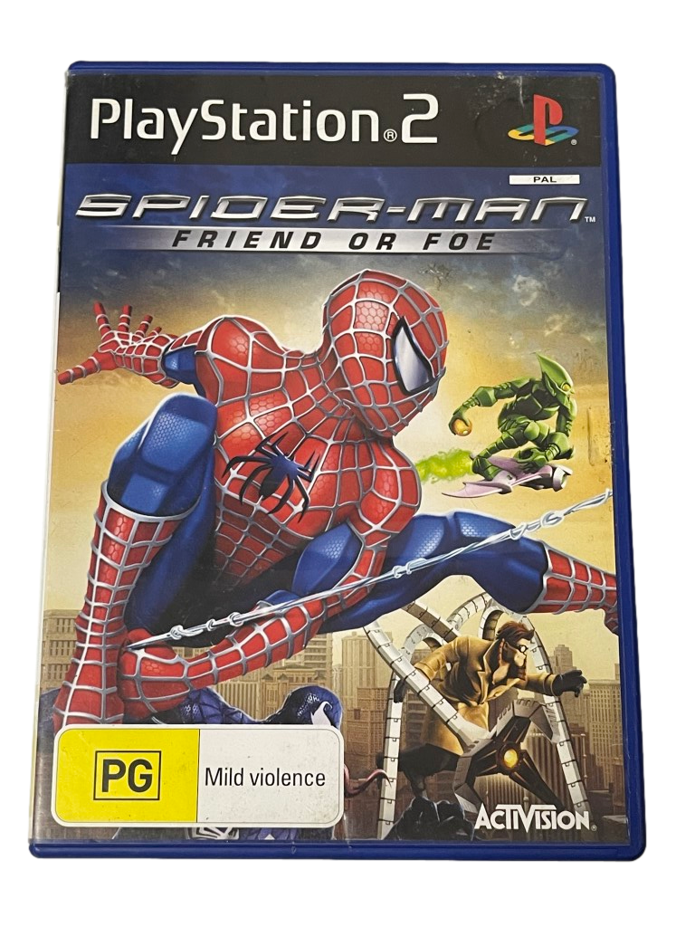 Spider-Man Web of Shadows PS2 PAL *Completed With Manual*