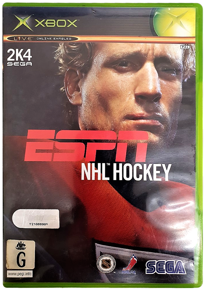 ESPN NHL Hockey XBOX Original PAL (Preowned)