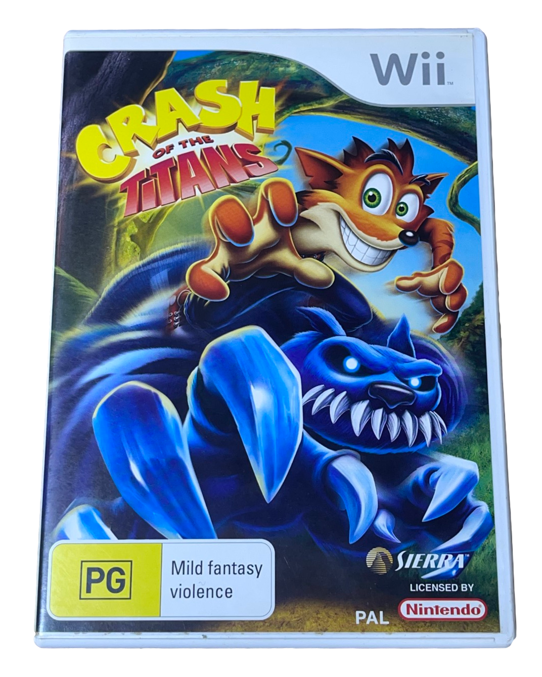 Wii crash hot sale