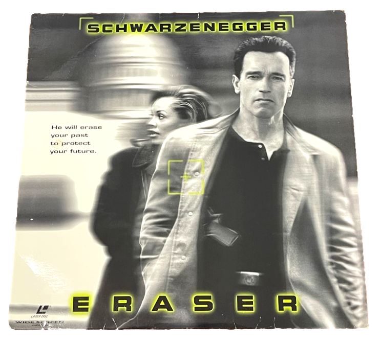 Eraser Laserdisc Schwarzenegger
