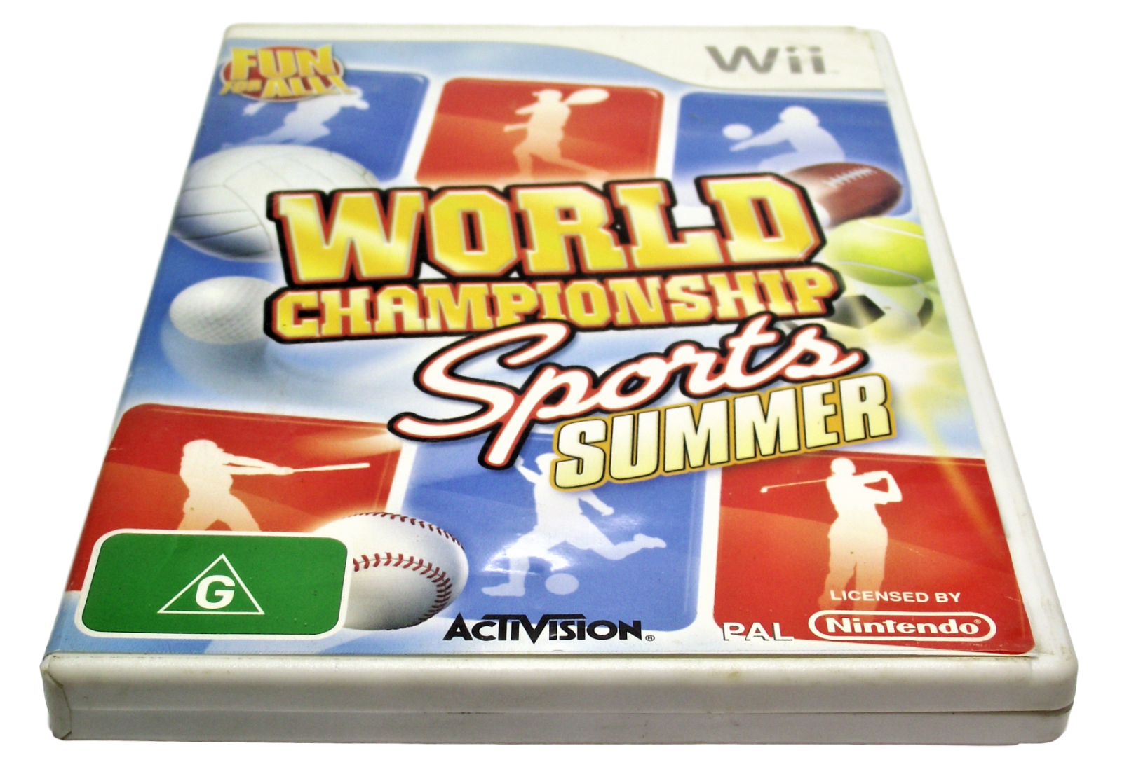 Tegne forsikring Mary bibliotek World Championship Sports Summer Nintendo Wii PAL *No Manual* (Pre-Own
