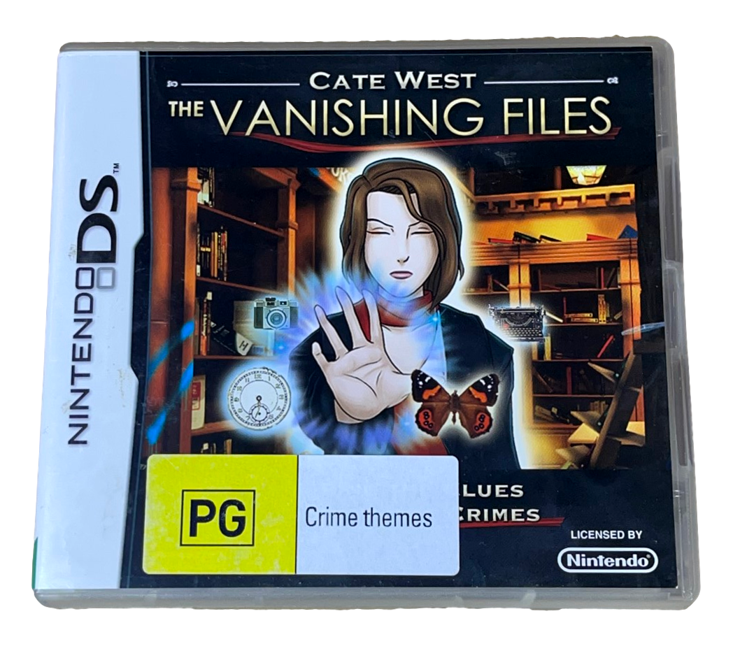 Mathis trist had Cate West The Vanishing Files DS 2DS 3DS Game *Complete* (Pre-Owned)