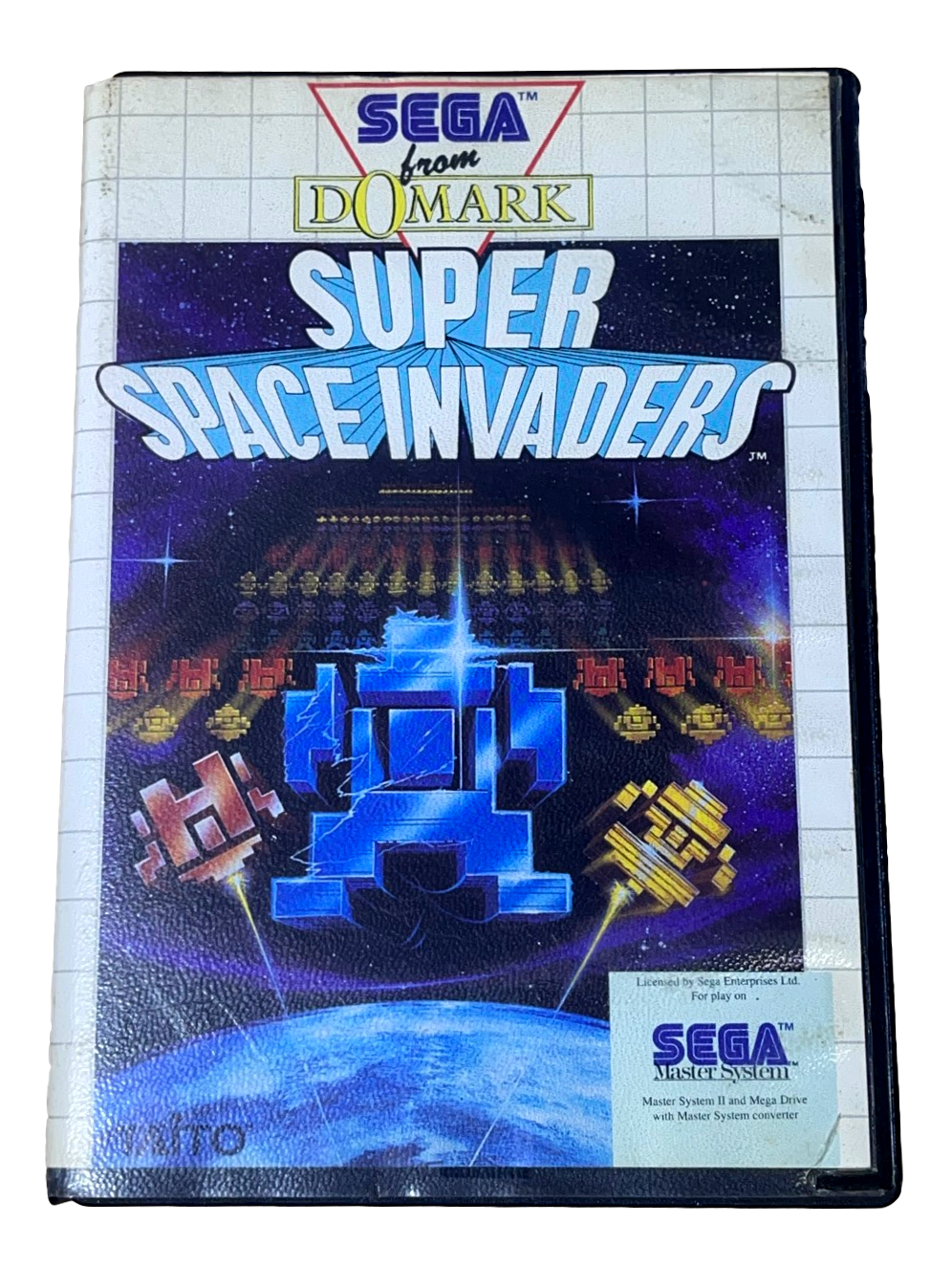 Super Space Invaders Sega Master System Complete Preowned