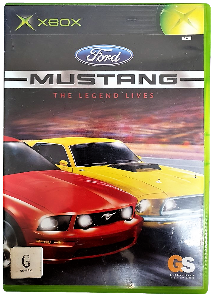 Ford Mustang The Legend Lives XBOX PAL *Complete* (Pre-Owned)