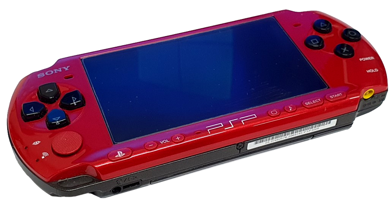 Genuine Sony PSP-3006 Portable PlayStation Console Radiant Red (Pre-Owned)