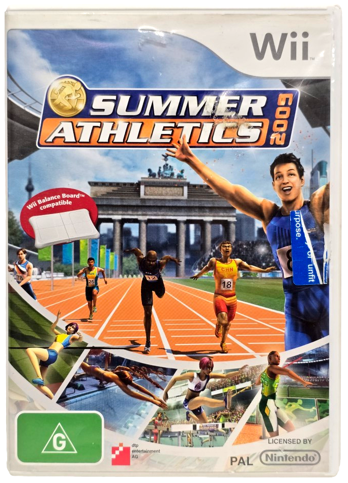 Summer Athletics 2009 Nintendo Wii PAL *Complete* (Preowned)