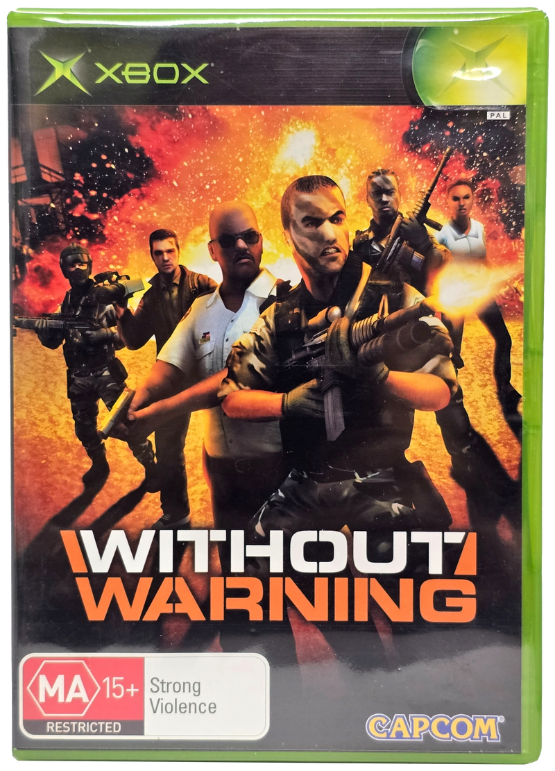 Without Warning XBOX Original PAL *Complete* (Preowned)