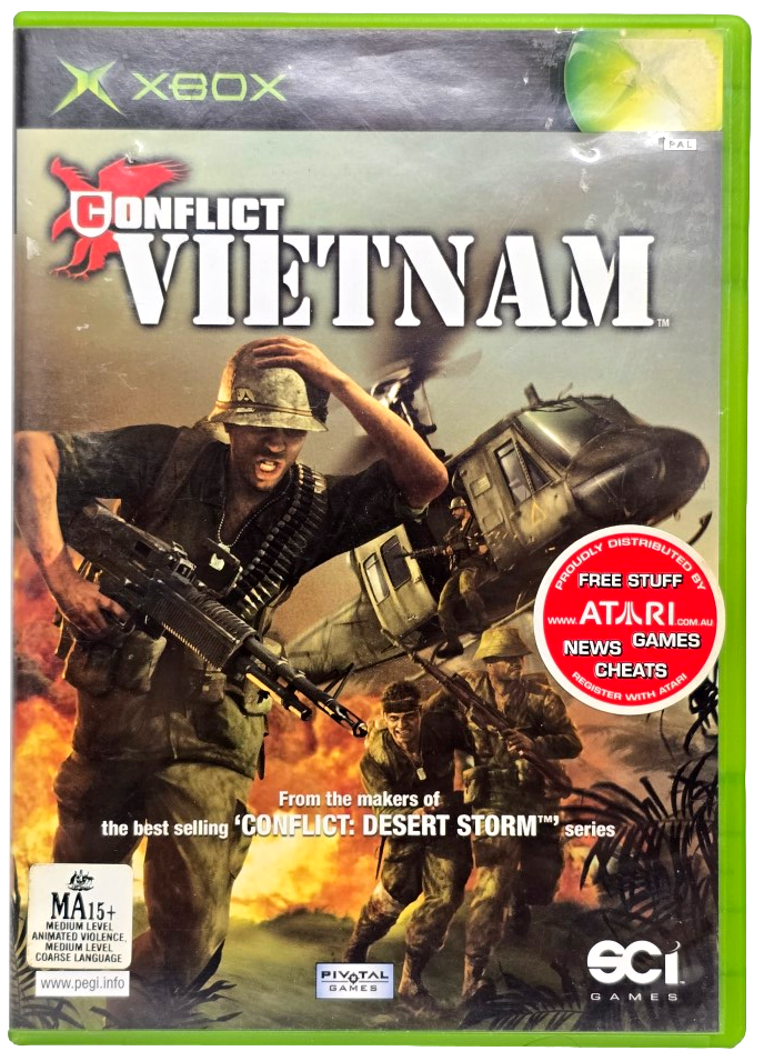 Conflict Vietnam XBOX Original PAL *Complete* (Preowned)