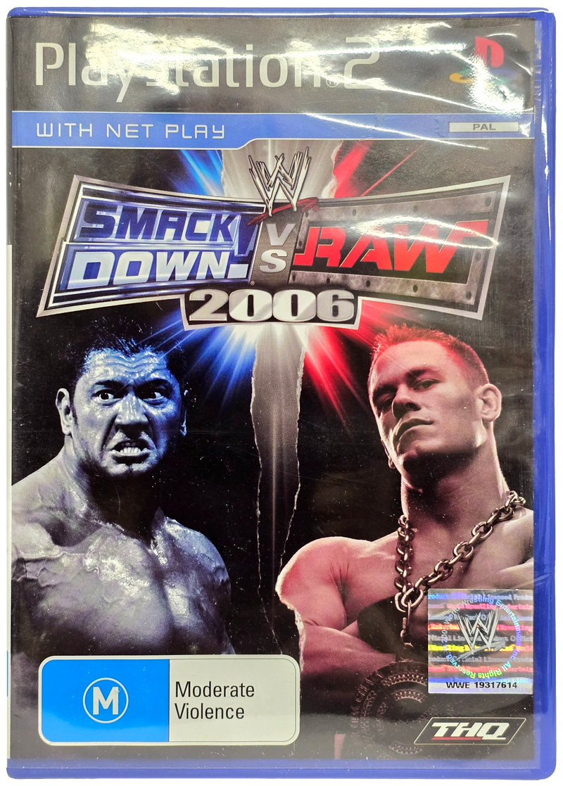 Smackdown vs Raw 2006 PS2 PAL *Complete* (Preowned)