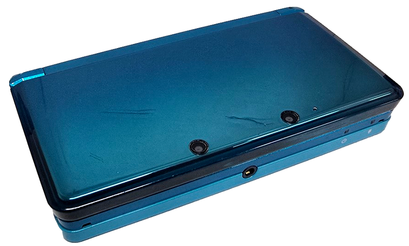 Aqua Blue Nintendo 3DS  Console Boxed with 2GB SD Card (Pre-Owned)