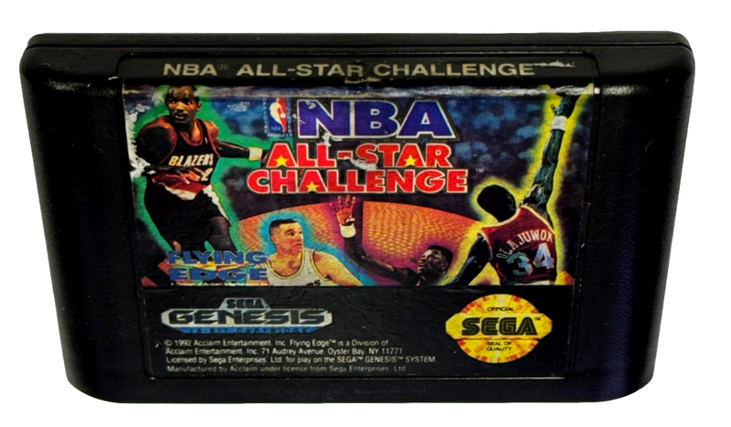 NBA All Star Challenge Sega Mega Drive *Cartridge Only* (Genesis) (Preowned)