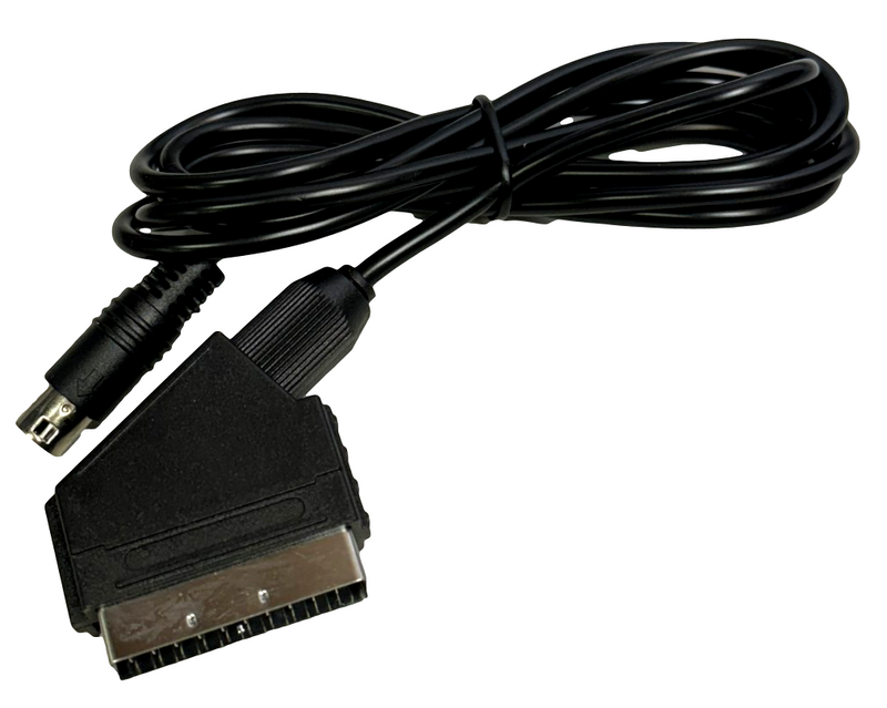 Sega Mega Drive 2 II SCART Cables Replacement New Aftermarket