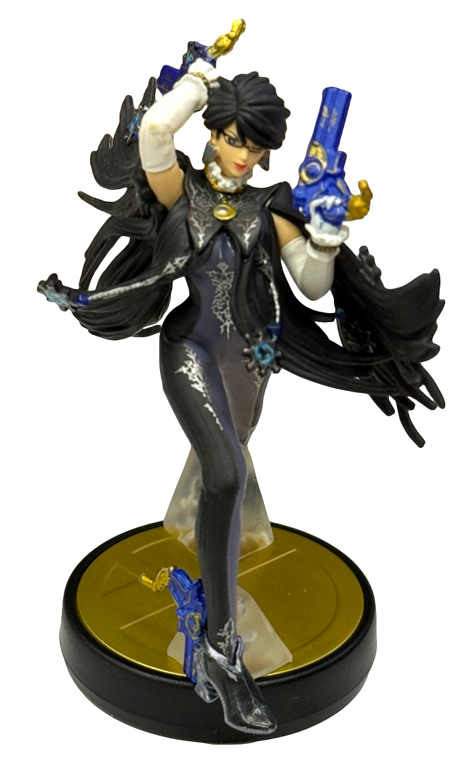 Super Smash Bros Collection N0.62 Bayonetta Nintendo Amiibo Loose (Preowned)