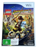 Lego Indiana Jones 2  The Adventure Continues Nintendo Wii PAL *Complete* Wii U (Preowned)