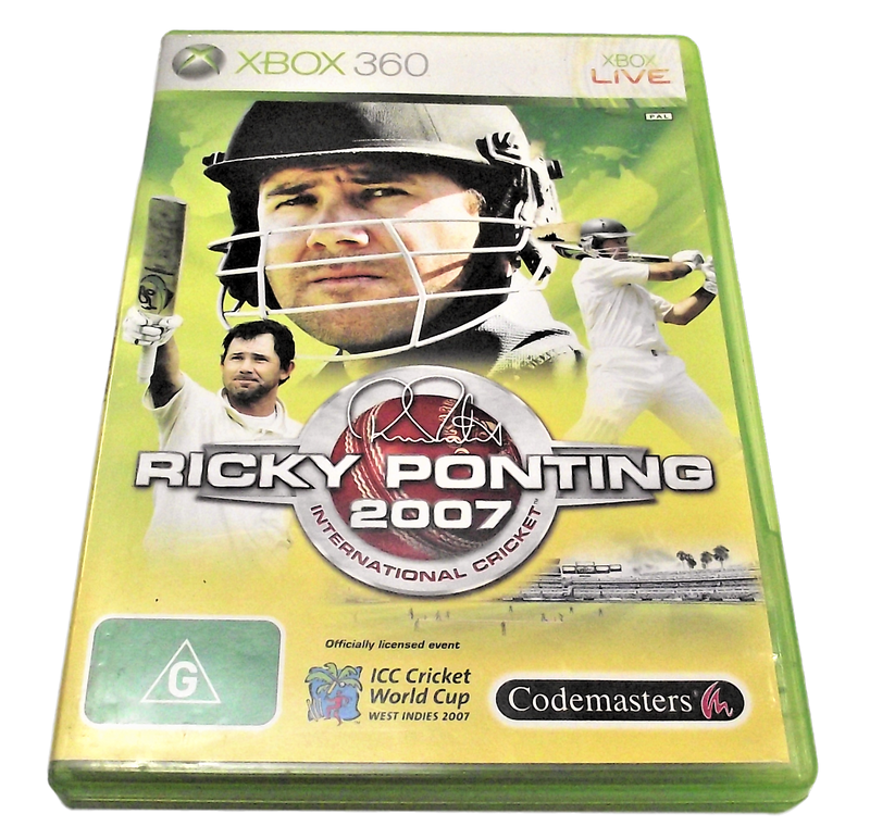 Ricky Ponting International Cricket 2007 XBOX 360 PAL (Pre-Owned)