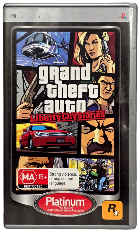 Grand Theft Auto Liberty City Stories Sony PSP Game (Preowned)