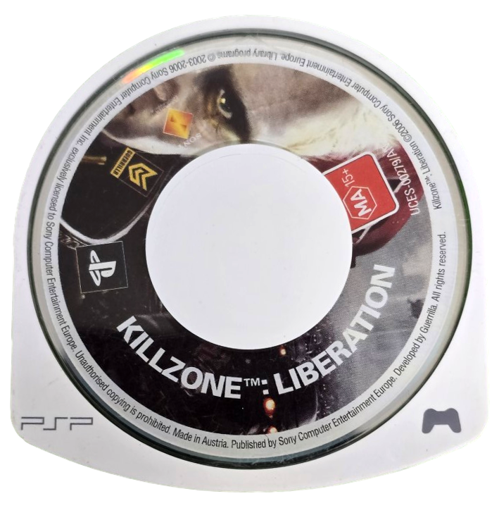 Killzone Liberation Sony PSP Game Disc Only (Preowned)