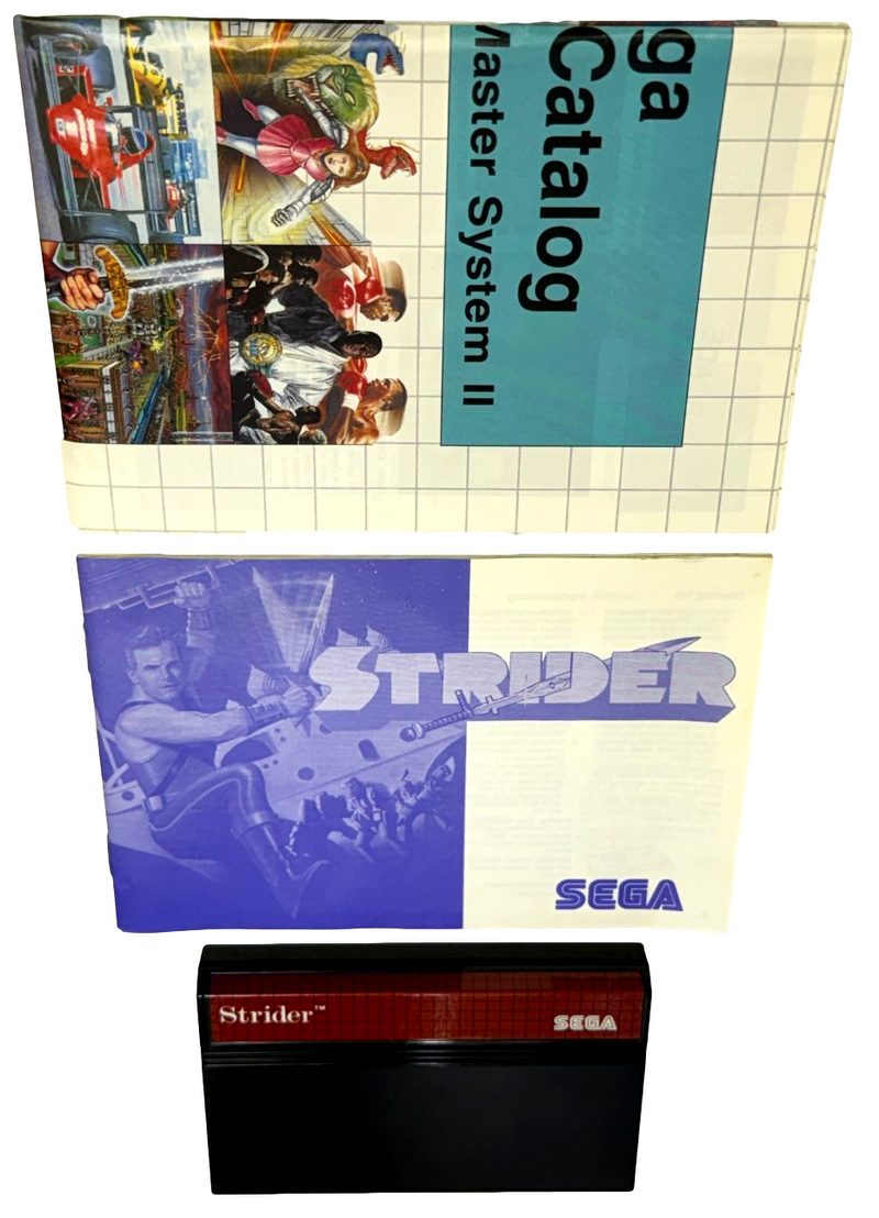 Strider Sega Master System *Complete* (Preowned)