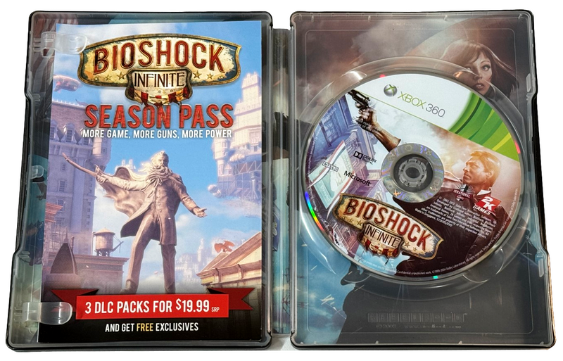 Bioshock Infinite XBOX 360 PAL Steelbook (Preowned)