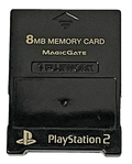1 x Fujiwork Magic Gate PS2 Memory Card PlayStation 2 8MB (Preowned)