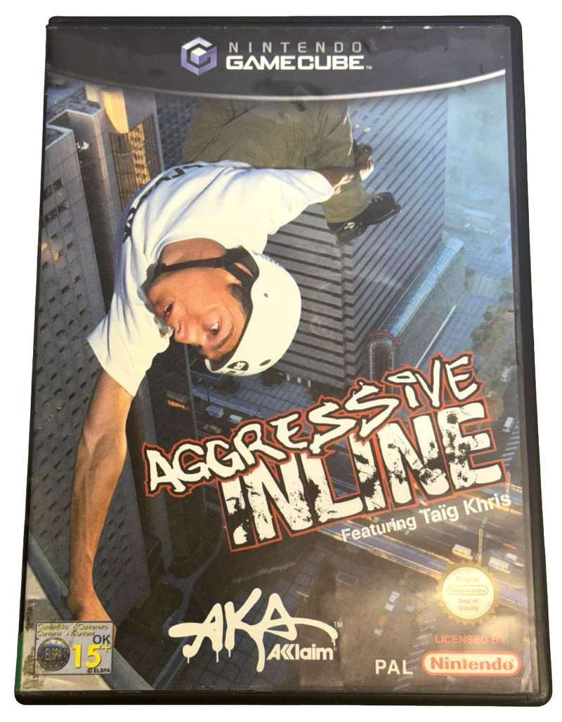 Aggressive Inline Featuring Taig Khris Nintendo Gamecube PAL *Complete* (Preowned)