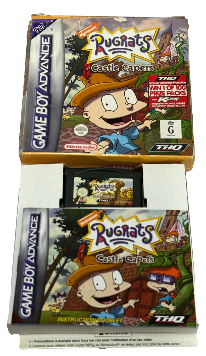 Rugrats Castle Capers Nintendo Gameboy Advance GBA *Complete* Boxed (Preowned)