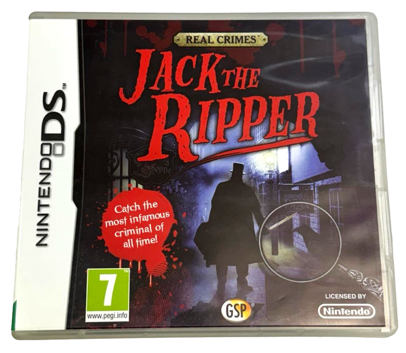 True Crimes Jack the Ripper Nintendo DS 2DS 3DS Game *Complete* (Preowned)