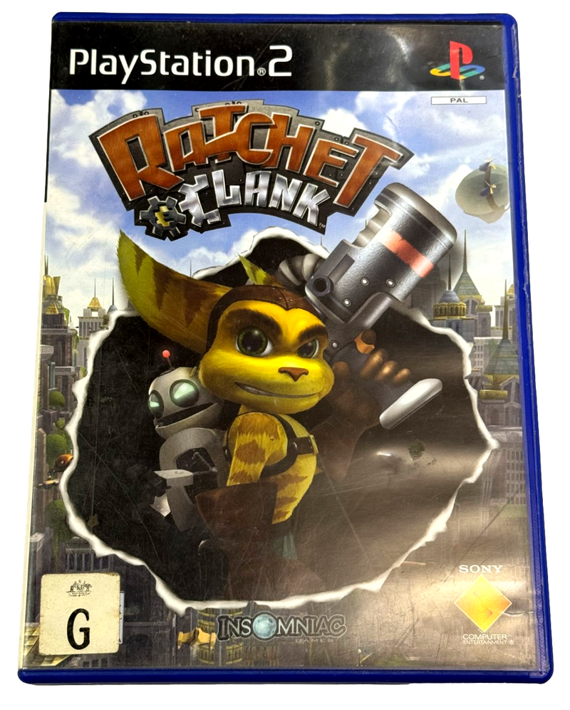 Ratchet and Clank PS2 PAL *Complete* (Preowned)