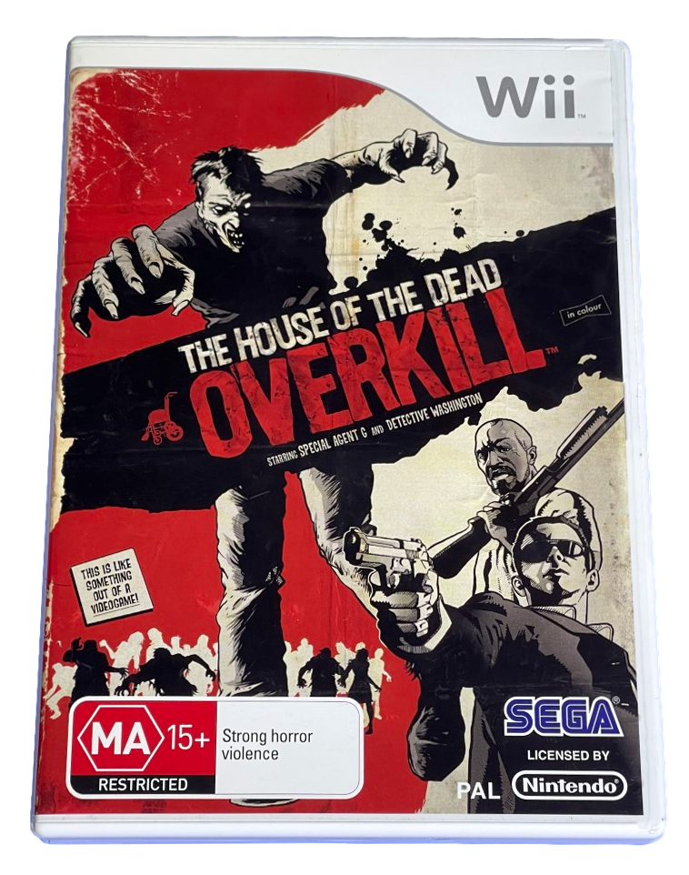 The House of The Dead Overkill Colletor's Edition Nintendo Wii PAL *No Comic* (Preowned)