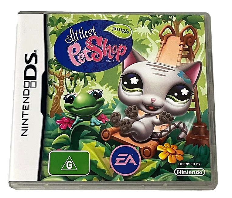 Littlest Pet Shop Jungle Nintendo DS 3DS Game  *Complete* (Preowned)