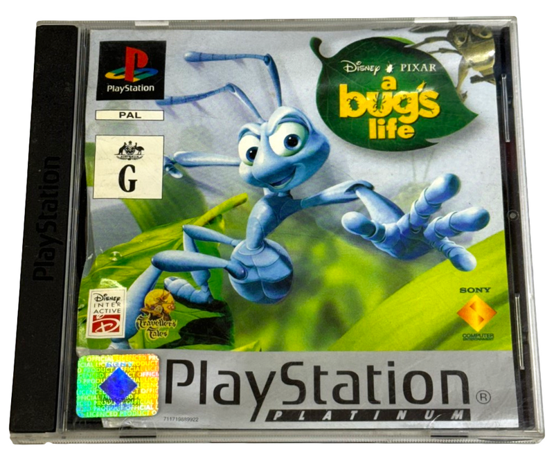 A Bug's Life PS1 PS2 PS3 PAL (Platinum) *No Manual* (Preowned)