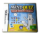 Mind Quiz Your Brain Coach Nintendo DS 2DS 3DS Game *Complete* (Preowned)