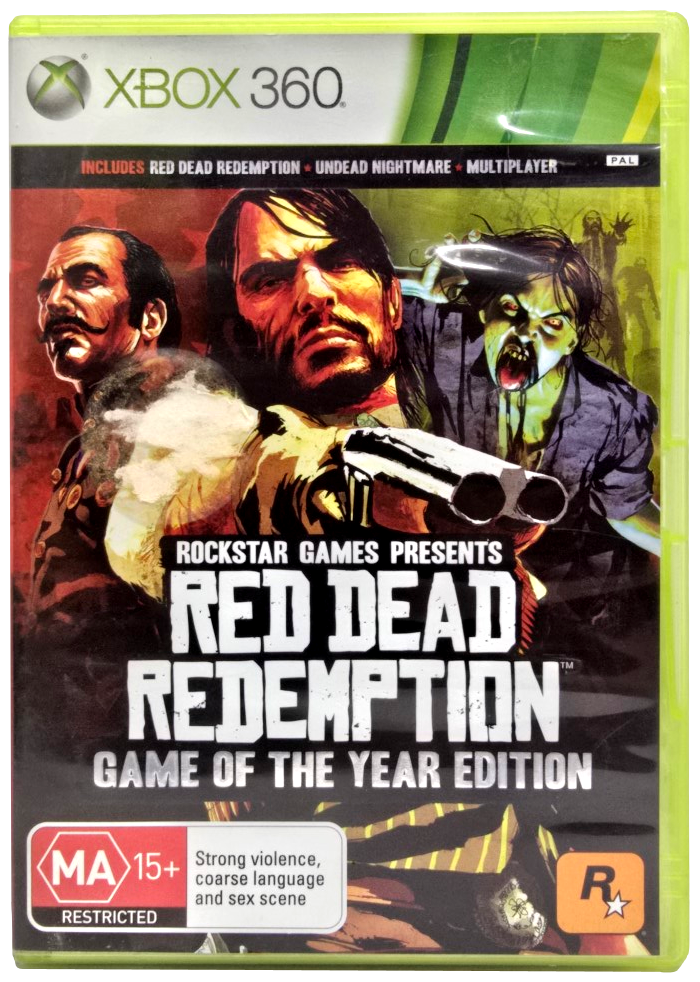 Red Dead Redemption GOTY Edition XBOX 360 PAL (Preowned)