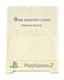 1 x Fujiwork Magic Gate PS2 Memory Card PlayStation 2 8MB (Preowned)