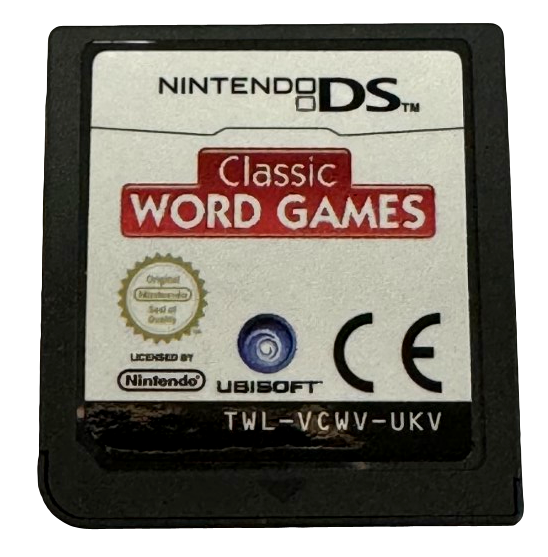 Classic Word Games Nintendo DS 2DS 3DS *Cartridge Only* (Preowned)