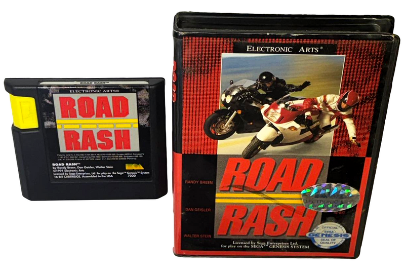 Road Rash Sega Mega Drive PAL *No Manual* (Preowned)