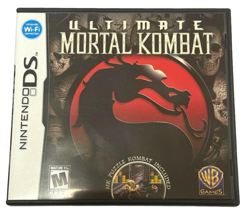 Ultimate Mortal Kombat Nintendo DS 2DS 3DS Game *Complete* (Preowned)