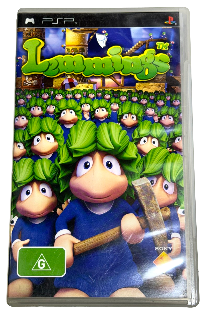 Lemmings Sony PSP Game (Preowned)