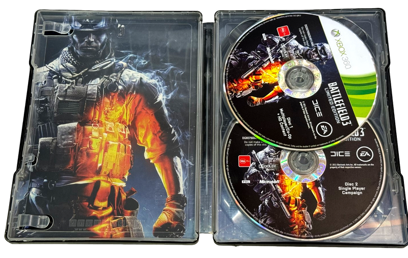 Battlefield 3 Physical Warfare Pack XBOX 360 PAL Steelbook (Preowned)