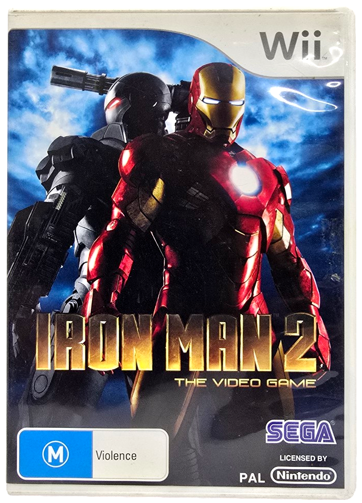 Iron Man 2 Nintendo Wii  PAL *Complete* Wii U Compatible