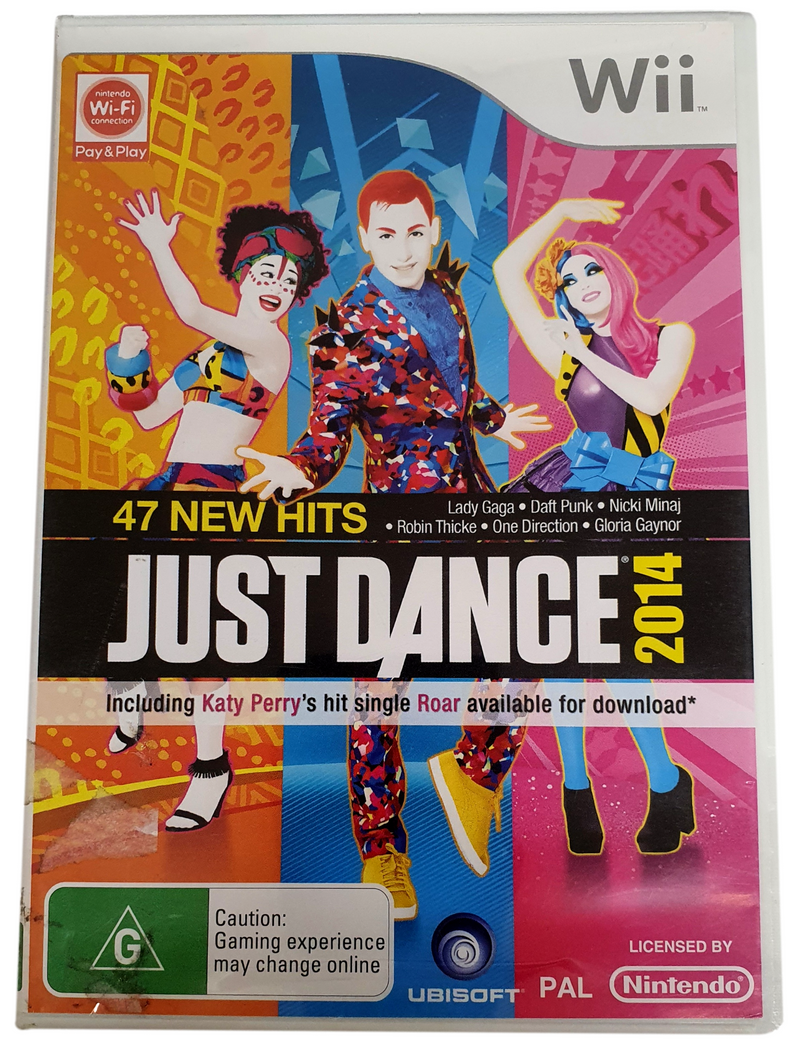 Just Dance 2014 Nintendo Wii PAL *Complete* Wii U Compatible (Preowned)