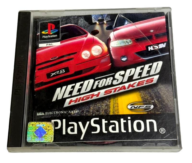 Need For Speed High Stakes PS1 PS2 PS3 PAL *No Cover Art* (Preowned)