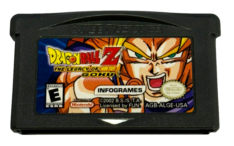 Dragonball Z The Legacy of Goku Nintendo Gameboy Advance GBA *Complete* Boxed