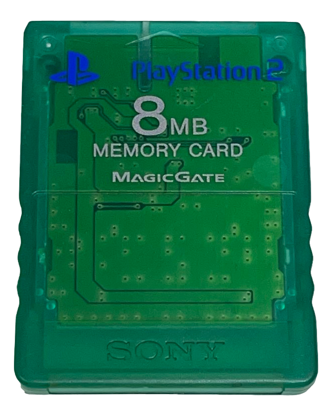 1 x Genuine Sony Magic Gate PS2 Memory Card PlayStation 2 8MB SCPH 10020 (Preowned)