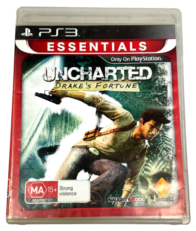 Uncharted: Drake's Fortune Sony PS3 (Essentials) (Preowned)