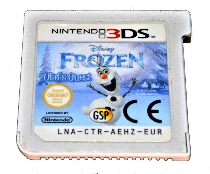 Disney Frozen Olaf's Quest Nintendo 3DS 2DS (Cartridge Only) (Pre-Owned)