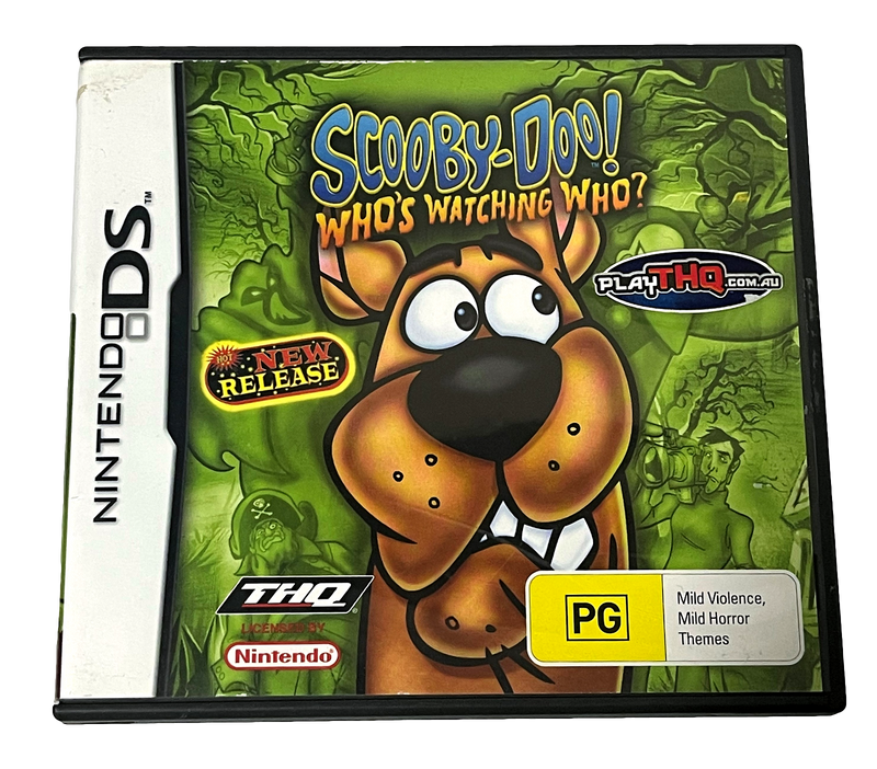 Scooby Doo Who's Watching Who Nintendo DS 2DS 3DS Game *Complete* (Preowned)