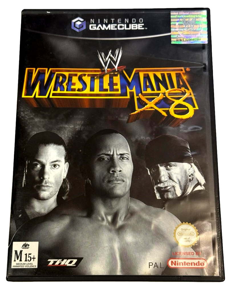 Wrestlemania X8 Nintendo GameCube PAL *No Manual* (Preowned)